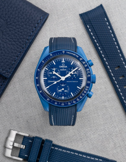 MoonSwatch Mission to Neptune (Rubber Strap) - OM Luxury