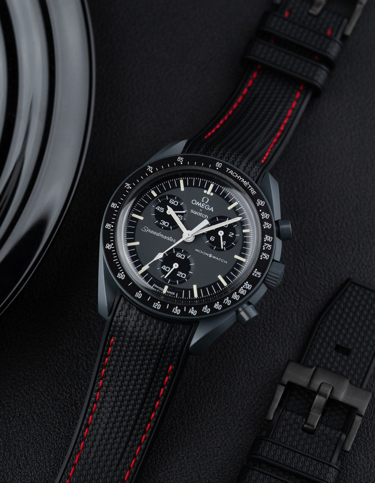 MoonSwatch Mission to Mercury (Rubber Strap) - OM Luxury