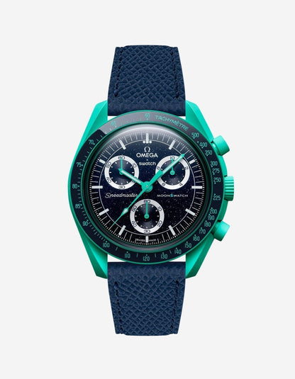 Mission to Earth - Polar Lights (Leather Strap) - OM Luxury