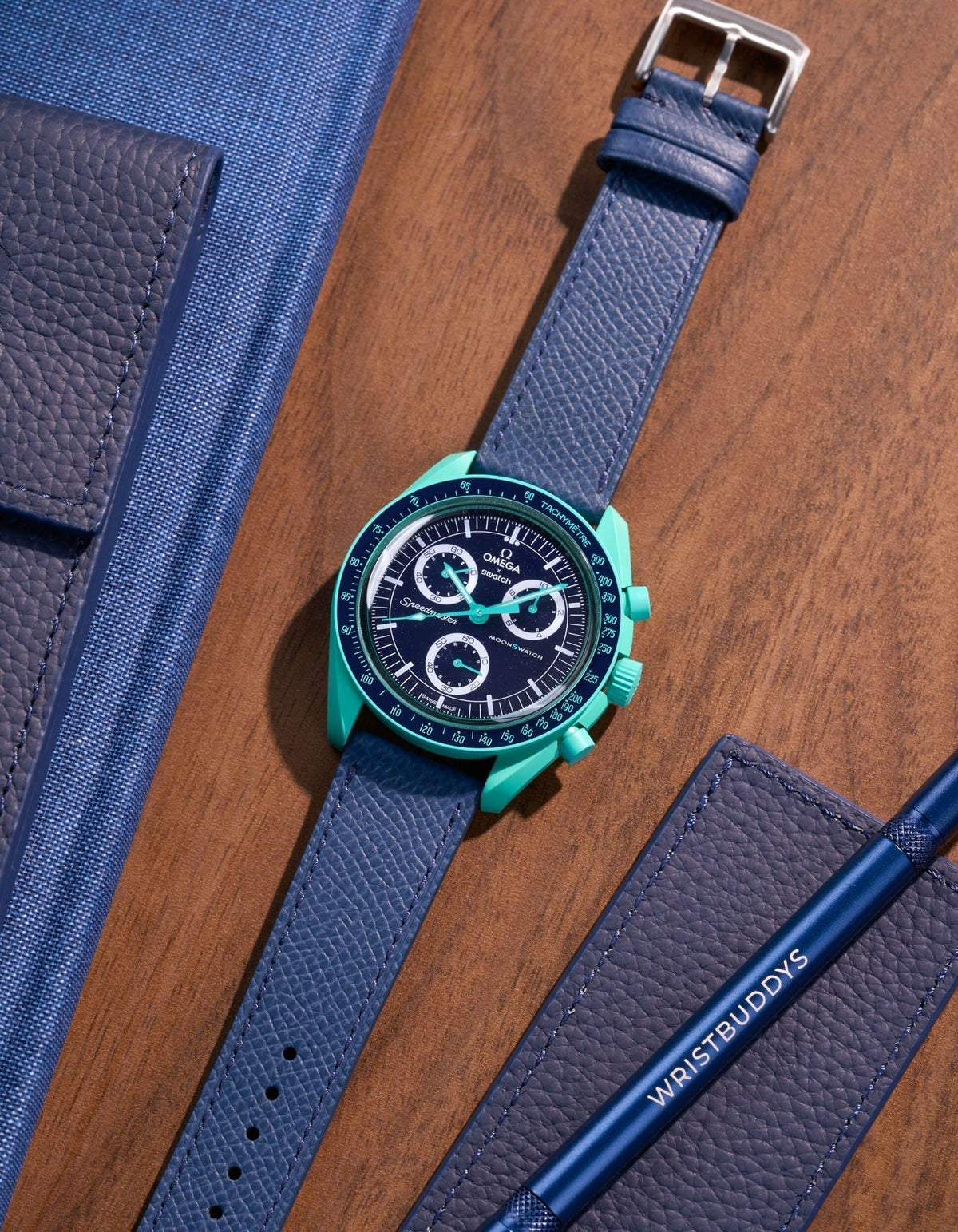 Mission to Earth - Polar Lights (Leather Strap) - OM Luxury