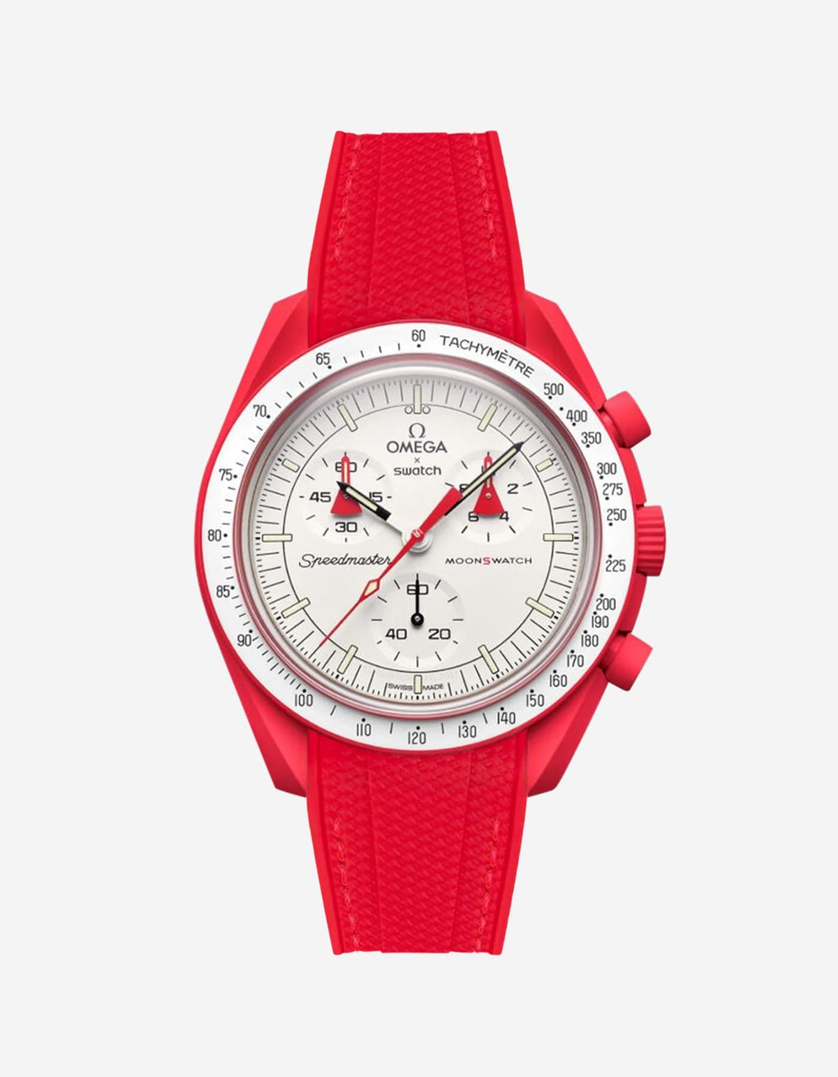 MoonSwatch Mission to Mars (Rubber Strap) - OM Luxury