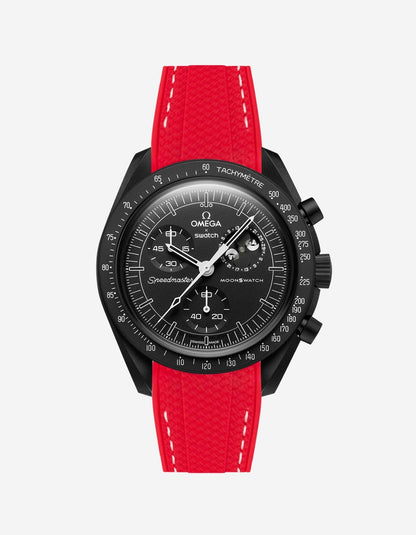 MoonSwatch Mission to The Moonphase - New Moon (Rubber Strap) - OM Luxury