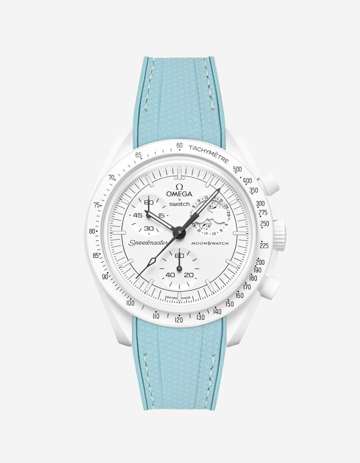 MoonSwatch Mission to the Moon Phase (Rubber Strap) - OM Luxury