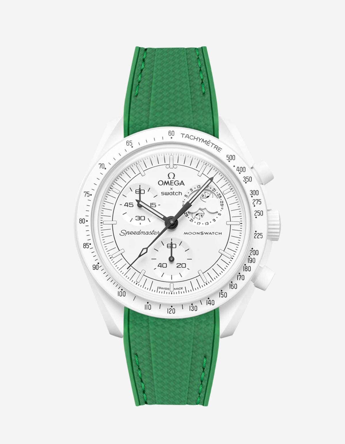 MoonSwatch Mission to the Moon Phase (Rubber Strap) - OM Luxury