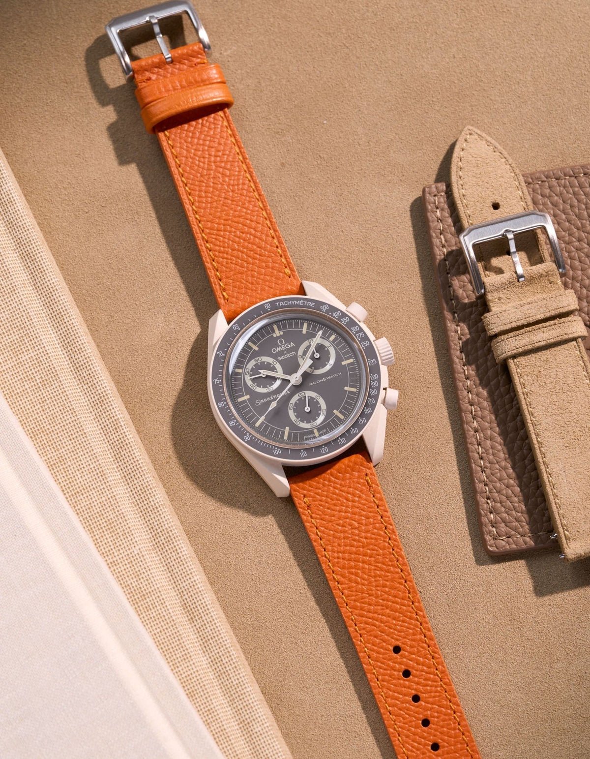 Mission to Earth - Desert (Leather Strap) - OM Luxury