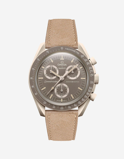 Mission to Earth - Desert (Leather Strap) - OM Luxury