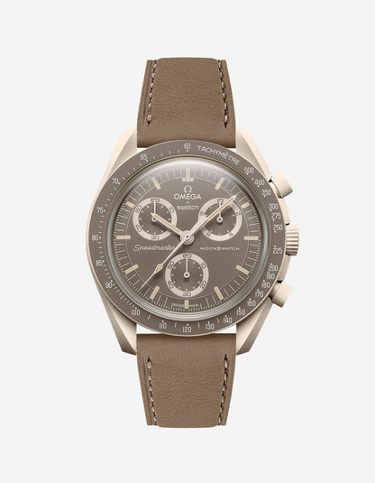 Mission to Earth - Desert (Leather Strap) - OM Luxury