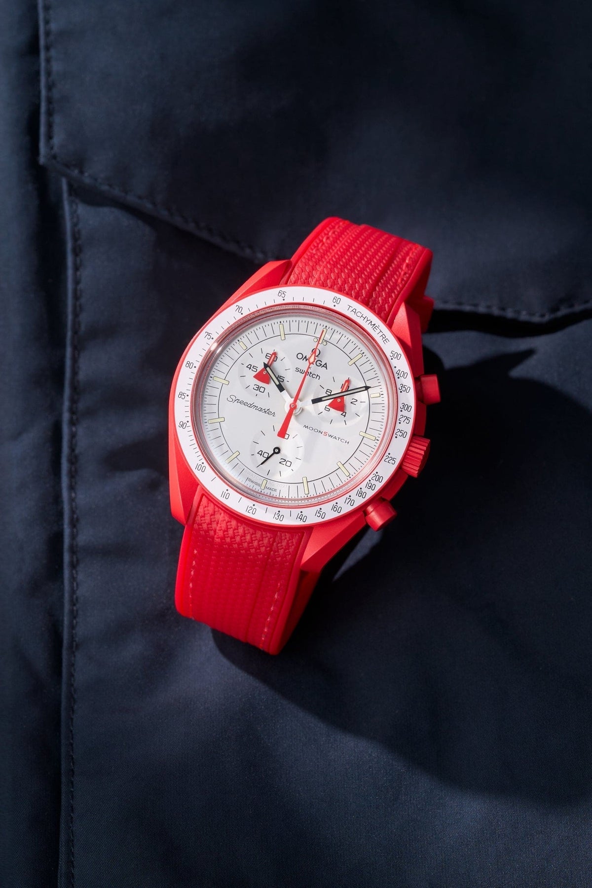MoonSwatch Mission to Mars (Rubber Strap) - OM Luxury