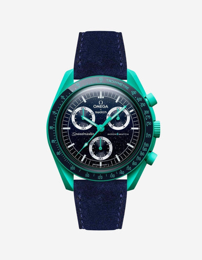 Mission to Earth - Polar Lights (Leather Strap) - OM Luxury