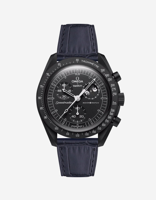 Mission to the Moon Phase - New Moon (Leather Strap) - OM Luxury