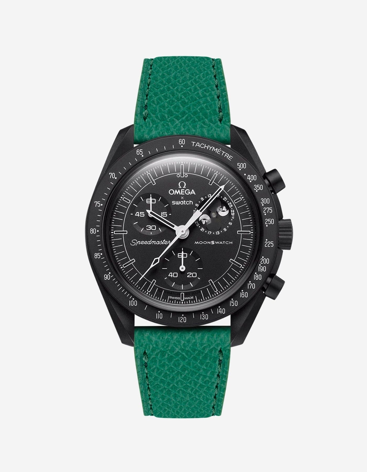 Mission to the Moon Phase - New Moon (Leather Strap) - OM Luxury