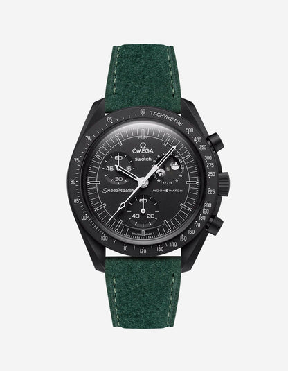 Mission to the Moon Phase - New Moon (Leather Strap) - OM Luxury