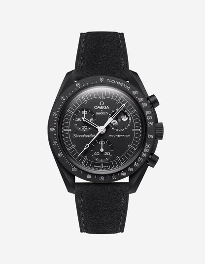Mission to the Moon Phase - New Moon (Leather Strap) - OM Luxury