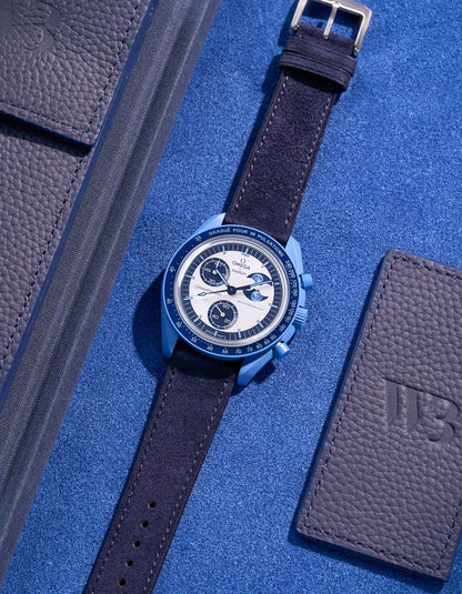 Mission to the Super Blue Moonphase (Leather Strap) - OM Luxury