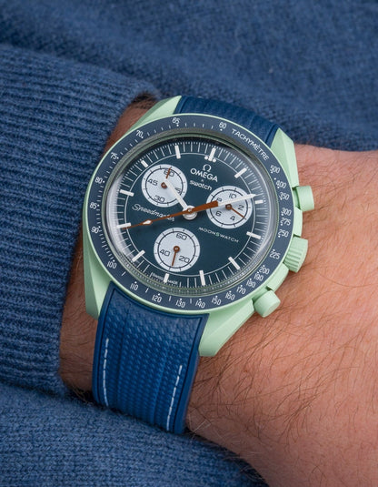 MoonSwatch Mission to Earth (Rubber Strap) - OM Luxury