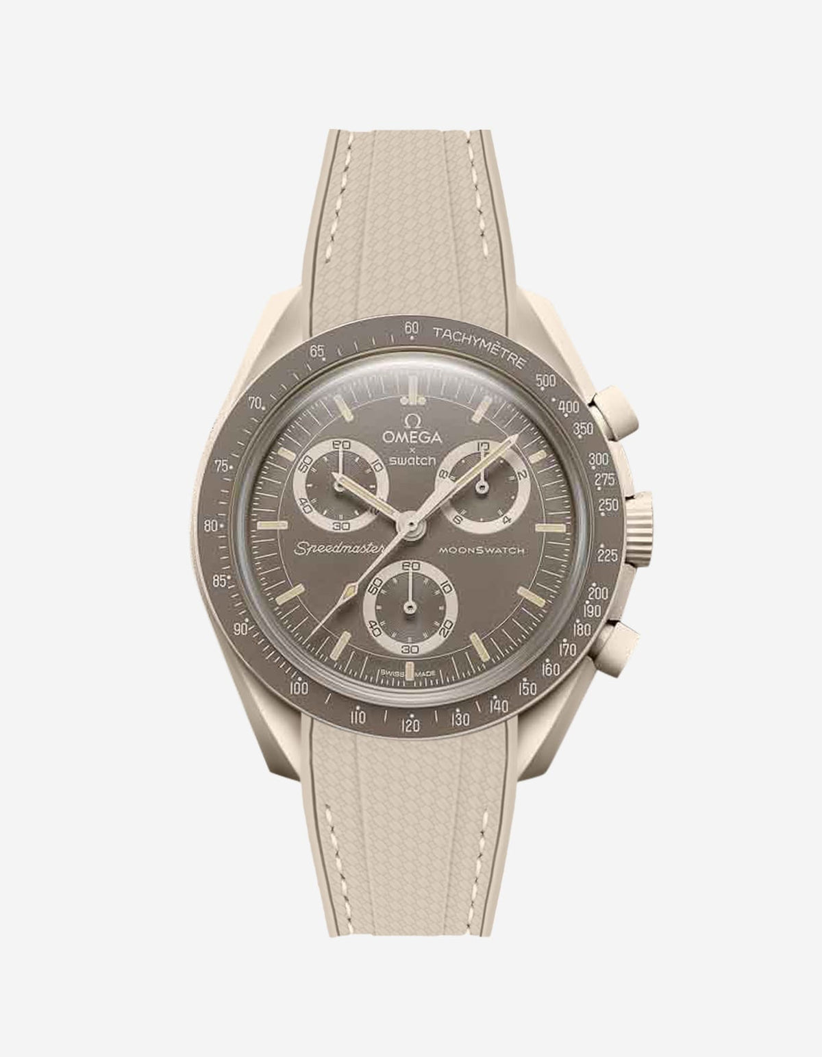 MoonSwatch Mission to Earth - Desert (Rubber Strap) - OM Luxury