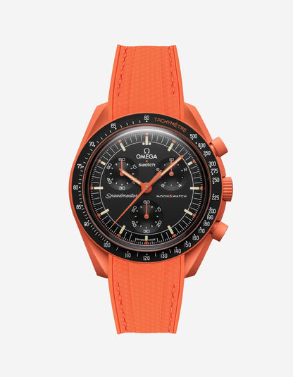 MoonSwatch Mission to Earth - Lava (Rubber Strap) - OM Luxury