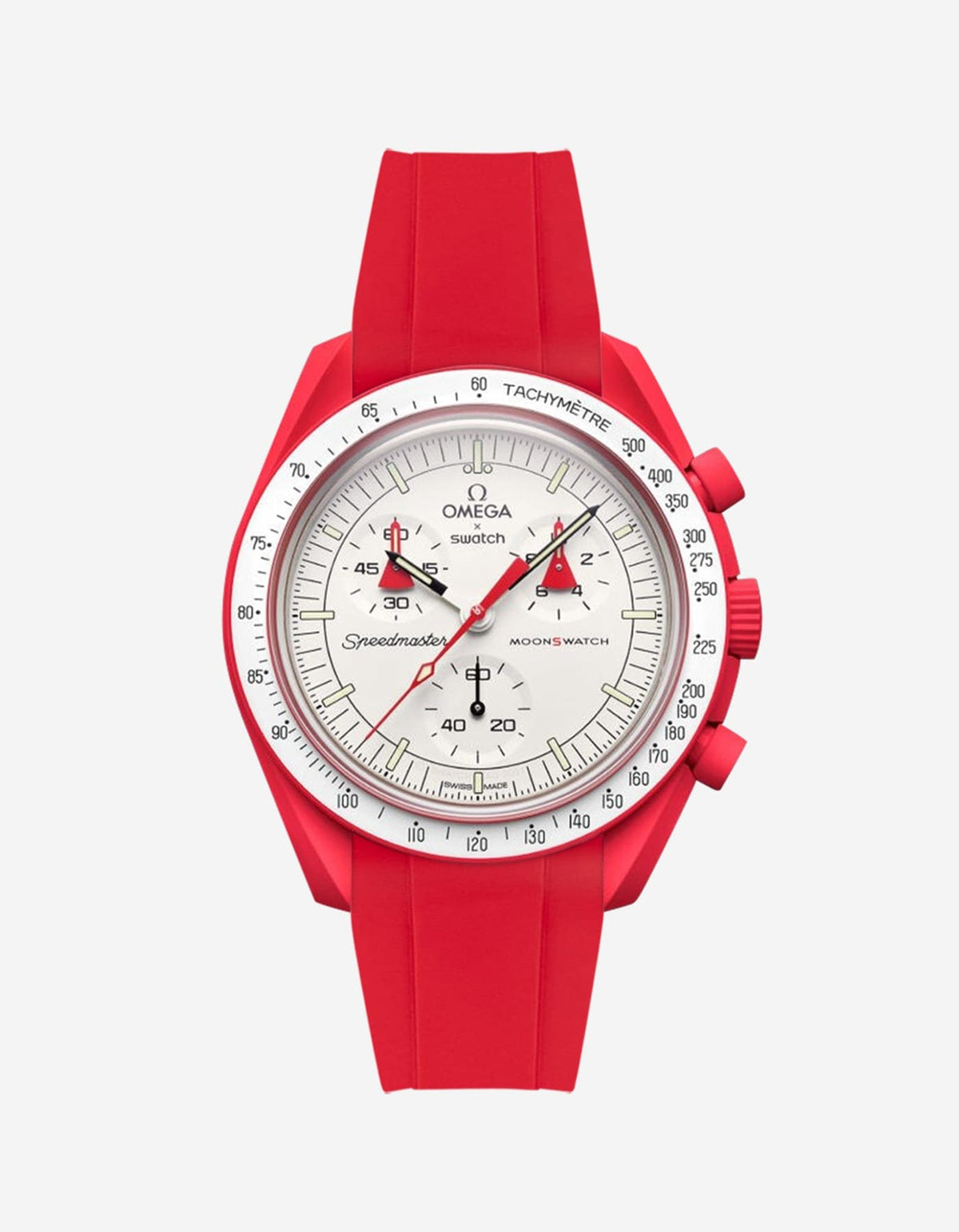 MoonSwatch Mission to Mars (Rubber Strap) - OM Luxury