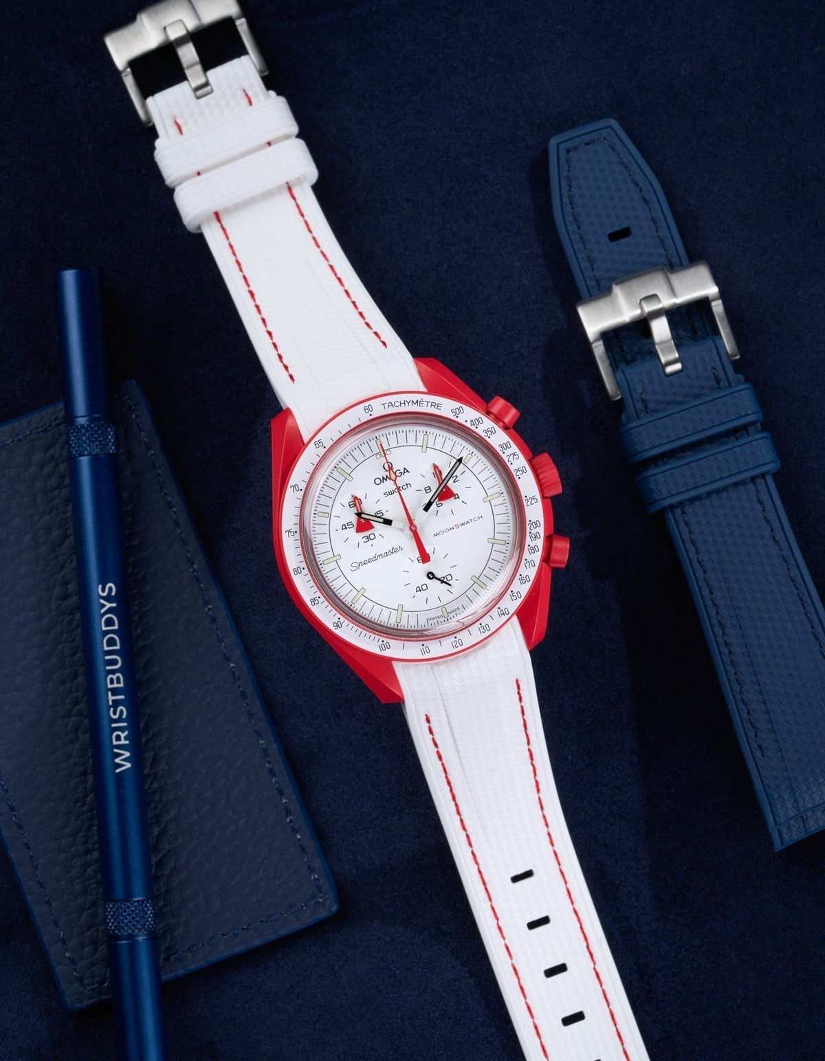 MoonSwatch Mission to Mars (Rubber Strap) - OM Luxury