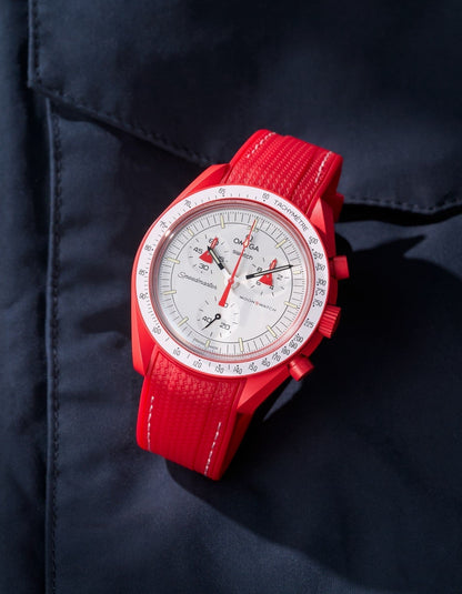 MoonSwatch Mission to Mars (Rubber Strap) - OM Luxury
