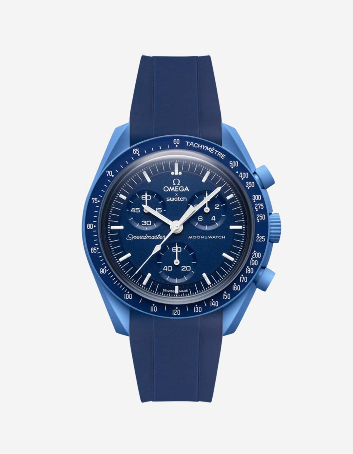 MoonSwatch Mission to Neptune (Rubber Strap) - OM Luxury