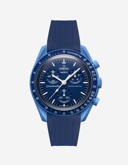MoonSwatch Mission to Neptune (Rubber Strap) - OM Luxury