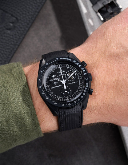 MoonSwatch Mission to The Moonphase - New Moon (Rubber Strap) - OM Luxury