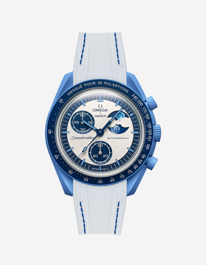 MoonSwatch Mission to the Super Blue Moon Phase (Rubber Strap) - OM Luxury