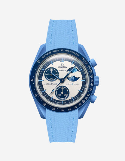 MoonSwatch Mission to the Super Blue Moon Phase (Rubber Strap) - OM Luxury