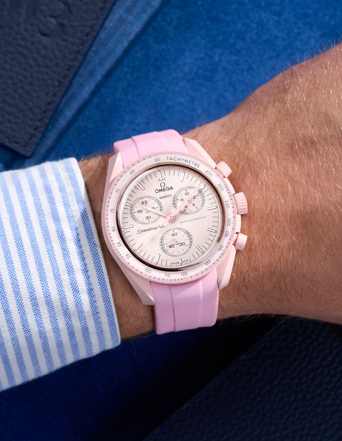 MoonSwatch Mission to Venus (Rubber Strap) - OM Luxury